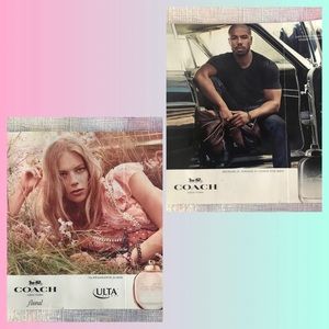 🆓 FREE W/ ANY BUNDLE Coach Double-Sided Sample